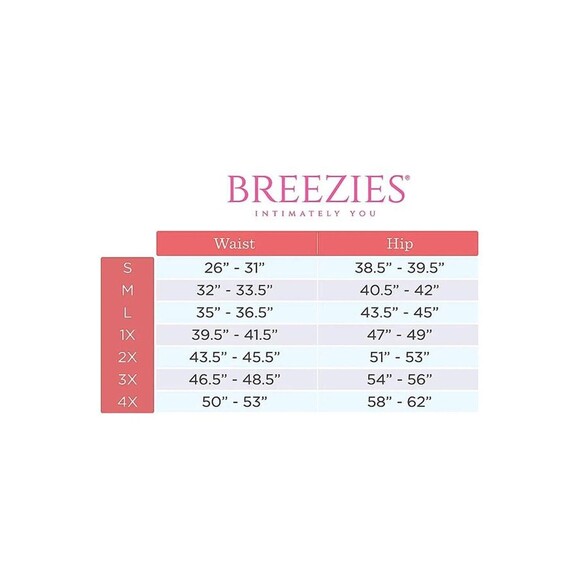 Breezies Seamless Smoothing Mid-Thigh Short Nude - Set of 4 medium - Picture 2 of 2